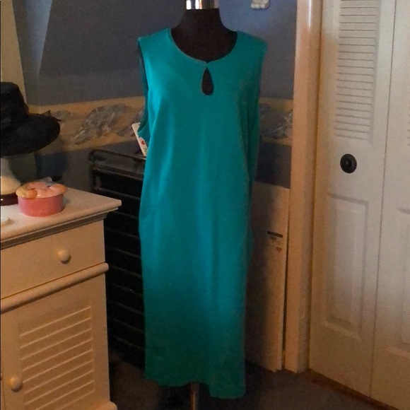 Lands' End Dresses & Skirts - 24w Lands End Dress with slash pockets